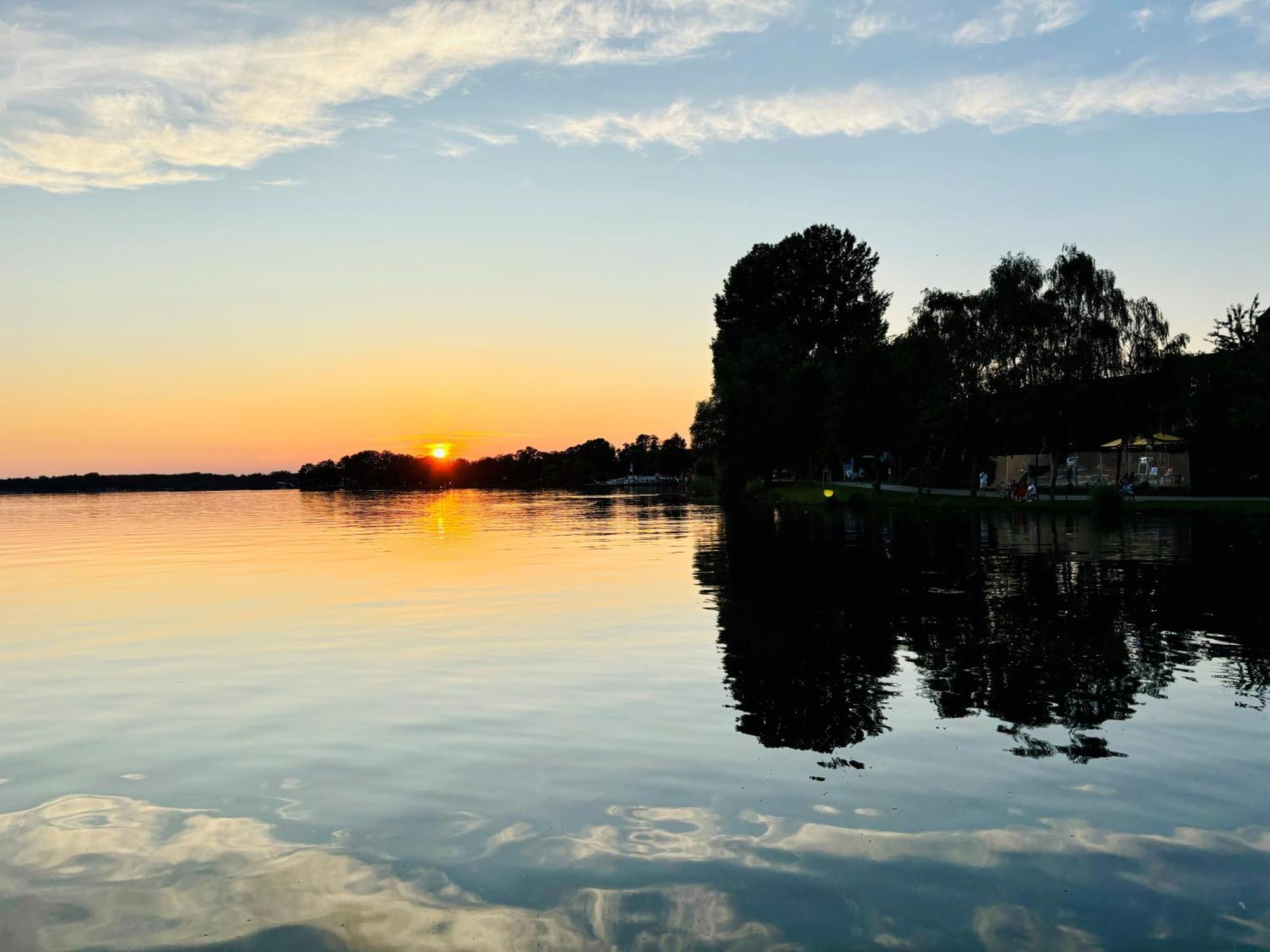 Ferienwohnung Hafendomicil Kleines Meer Waren  Exterior foto